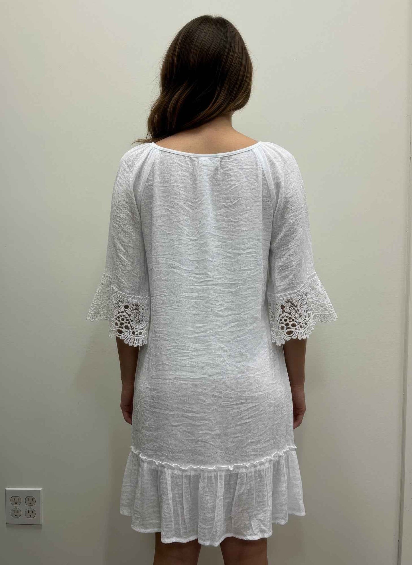 Mid- Sleeve Dress