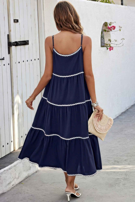 Spaghetti Strap Sleeveless Dress