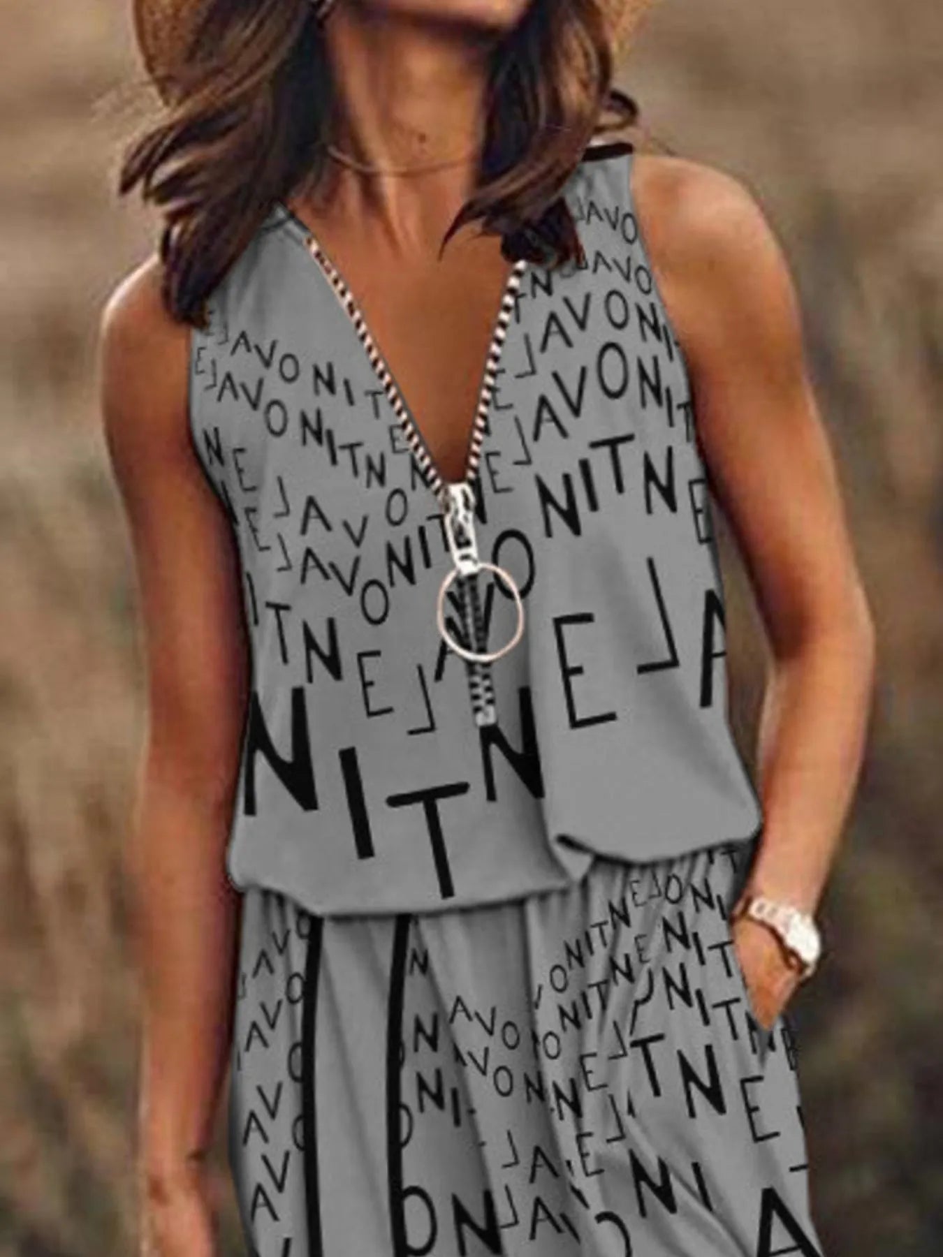 Maxi Dress with Side Slit - The Nicole - Tayan Dress Co.