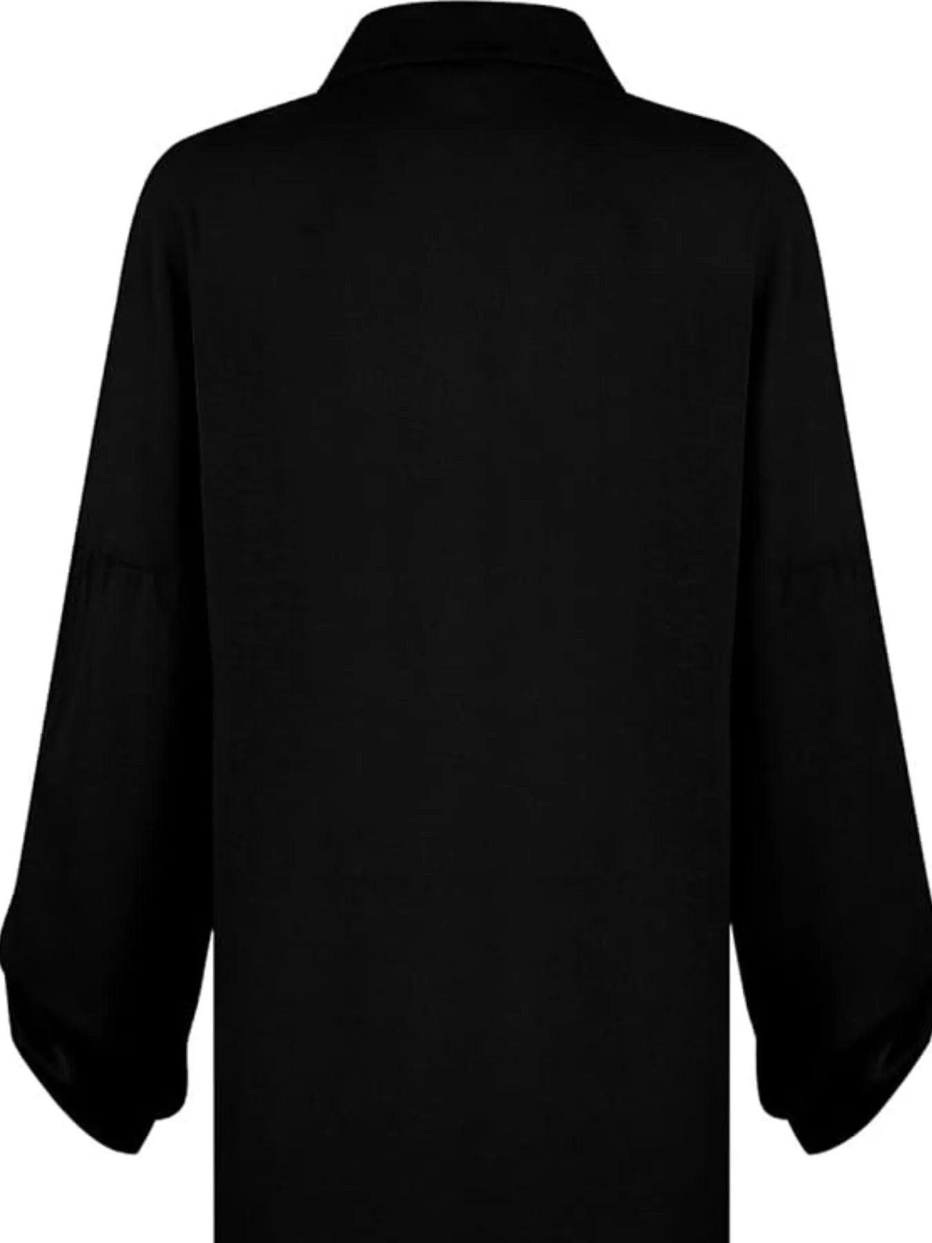 Button Down Long Sleeve Shirt Dress - TNT Dress Co.