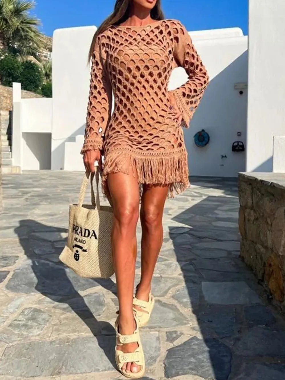 Long Sleeve Cover Up - The Nicole - Tayan Dress Co.