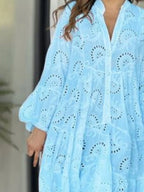 Ruffled Hem Dress - The Nicole - Tayan Dress Co.