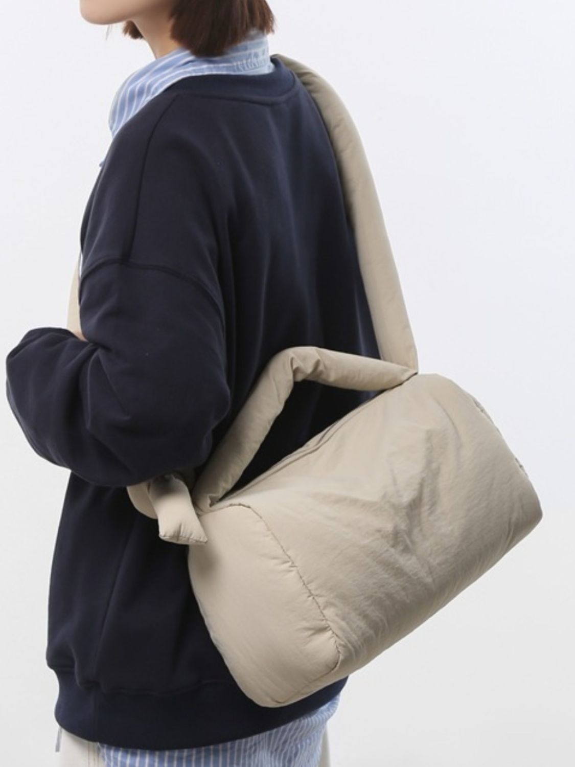 Puffy Nylon Medium Shoulder Bag - TNT Dress Co.