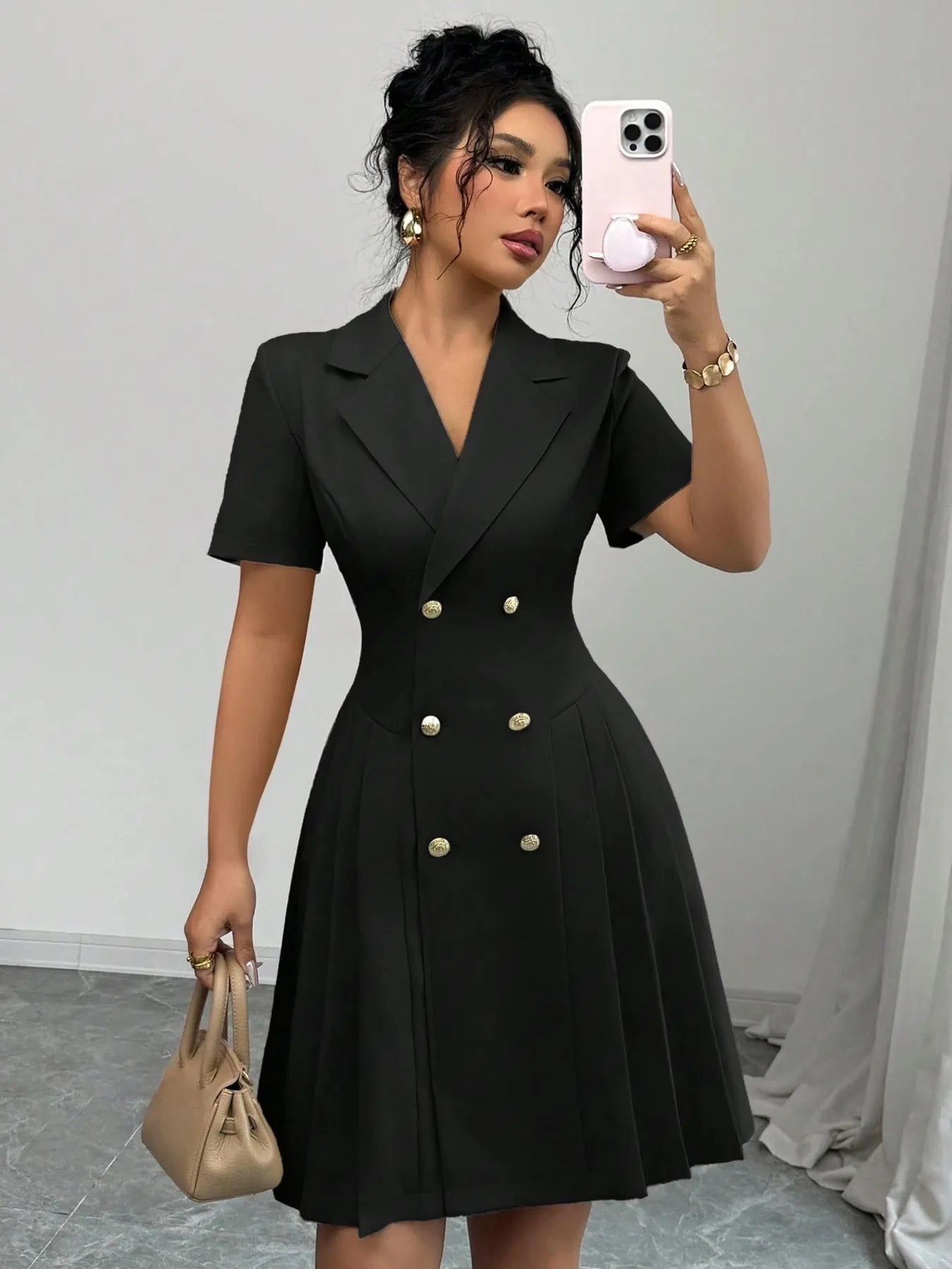 Short Sleeve Dress - The Nicole - Tayan Dress Co.