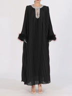 Long Sleeve Maxi Dress - The Nicole - Tayan Dress Co.
