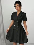 Short Sleeve Dress - The Nicole - Tayan Dress Co.