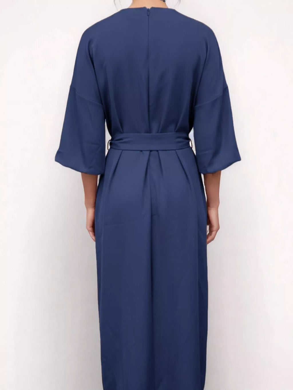 Round Neck Sleeve Dress - The Nicole - Tayan Dress Co.