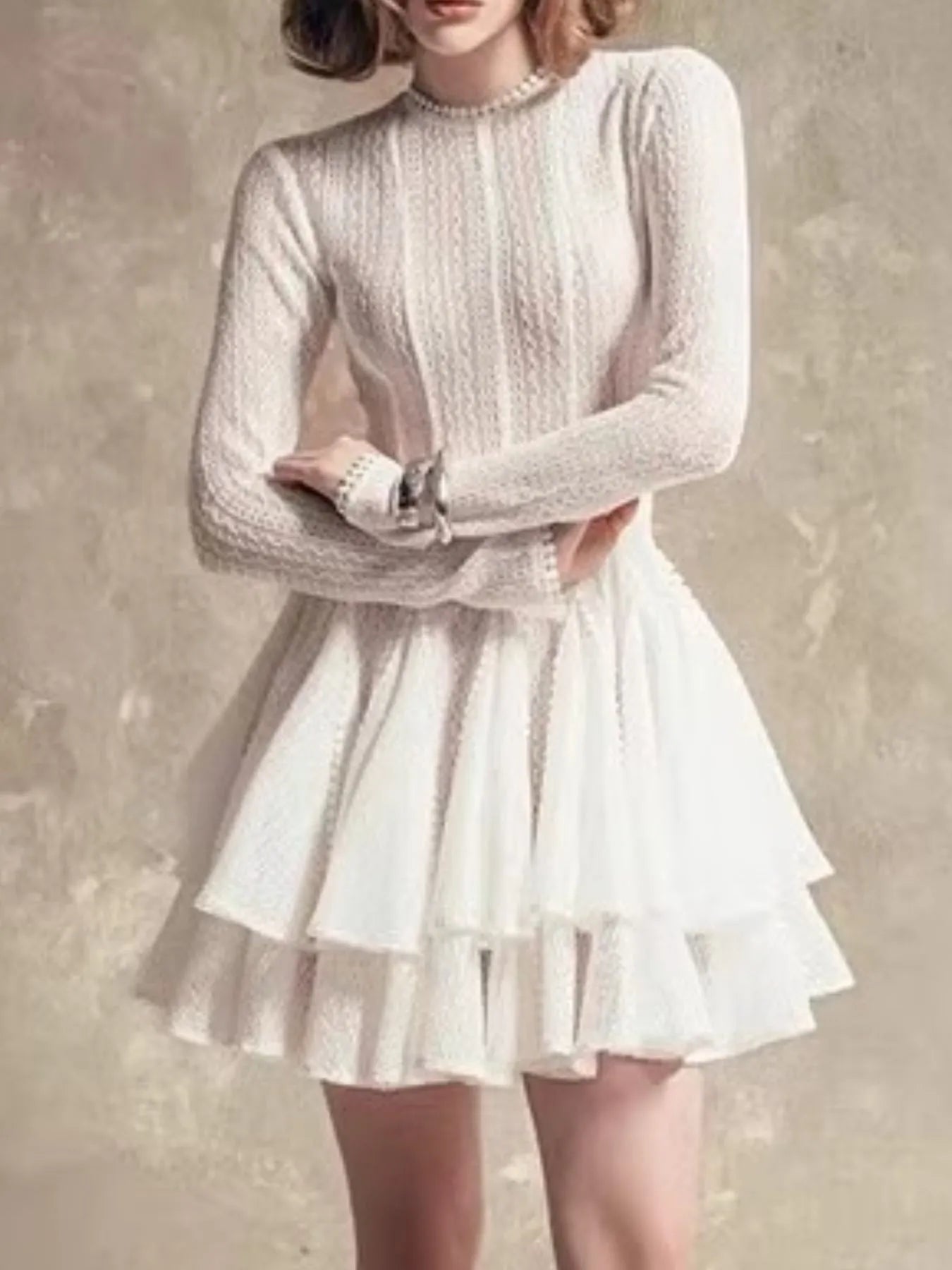 Long Sleeve Dress - The Nicole - Tayan Dress Co.