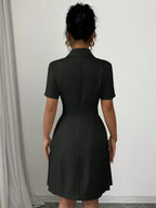 Short Sleeve Dress - The Nicole - Tayan Dress Co.