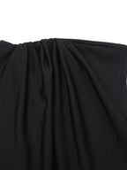 Ruched Slit Cap Sleeve Maxi Dress - TNT Dress Co.