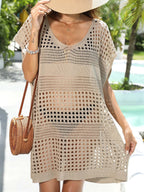 Crochet Knit Cover Up Dress - The Nicole - Tayan Dress Co.