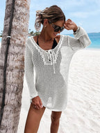 Long Sleeve Knit Cover Up - The Nicole - Tayan Dress Co.