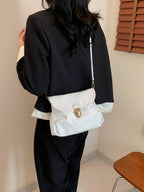 PU Leather Adjustable Strap Crossbody Bag - TNT Dress Co.