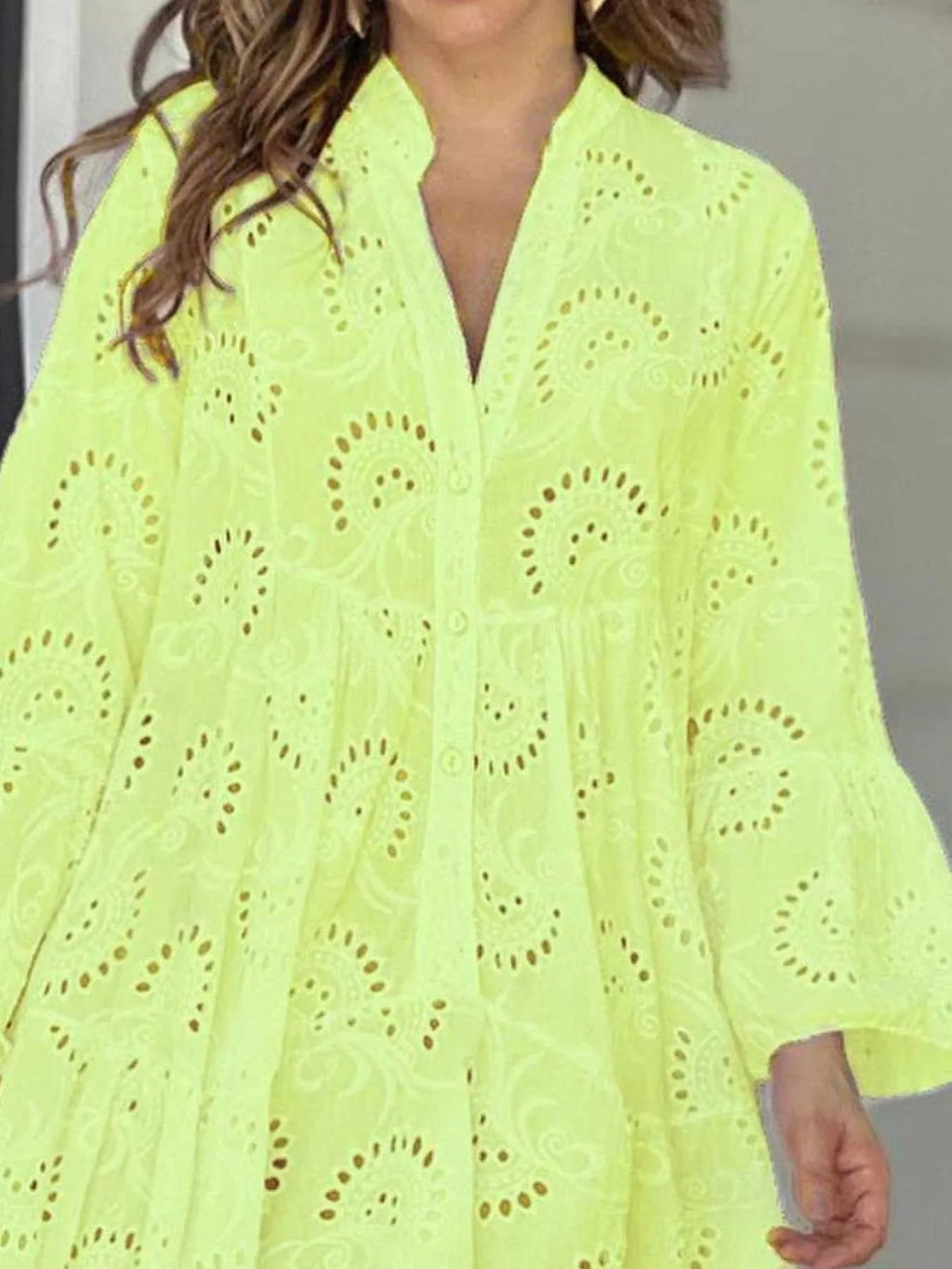 Ruffled Hem Dress - The Nicole - Tayan Dress Co.