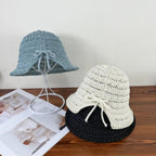 Crochet Hat with Drawstring - The Nicole - Tayan Dress Co.