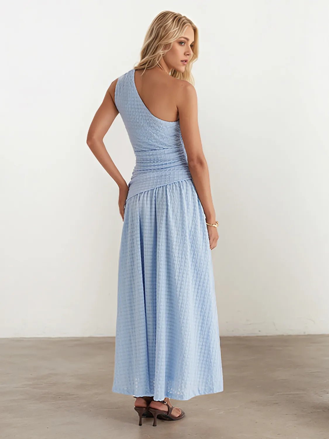 One Shoulder Dress - The Nicole - Tayan Dress Co.