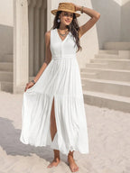 V - Neck Sleeveless Dress - The Nicole - Tayan Dress Co.