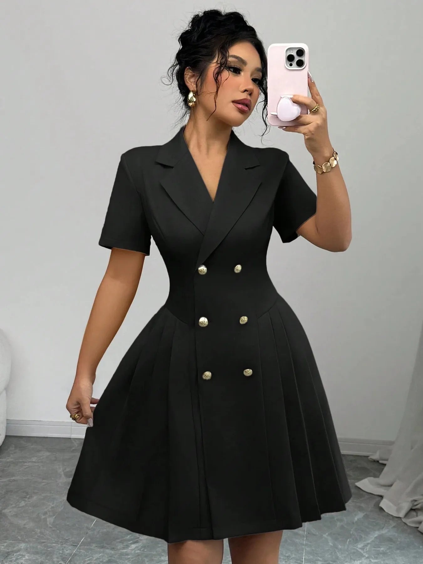 Short Sleeve Dress - The Nicole - Tayan Dress Co.