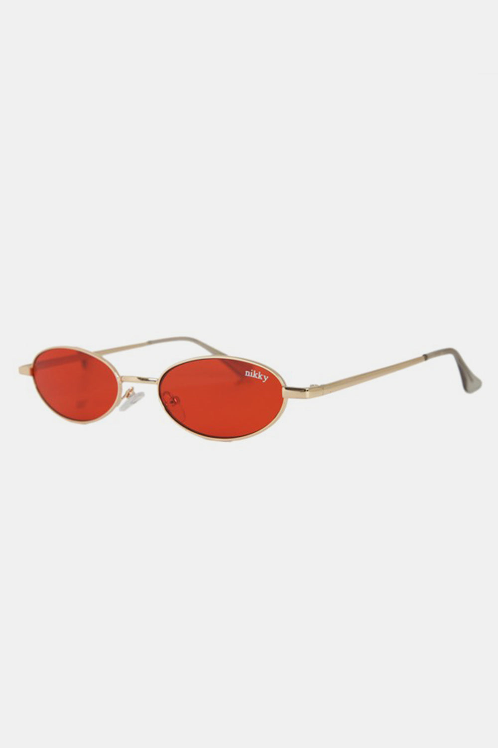 Metal Frame Oval Sunglasses by Nicole Lee USA - TNT Trends 