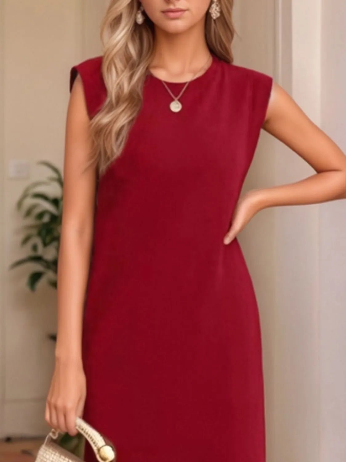 Sleeveless Maxi Tank Dress - The Nicole - Tayan Dress Co.