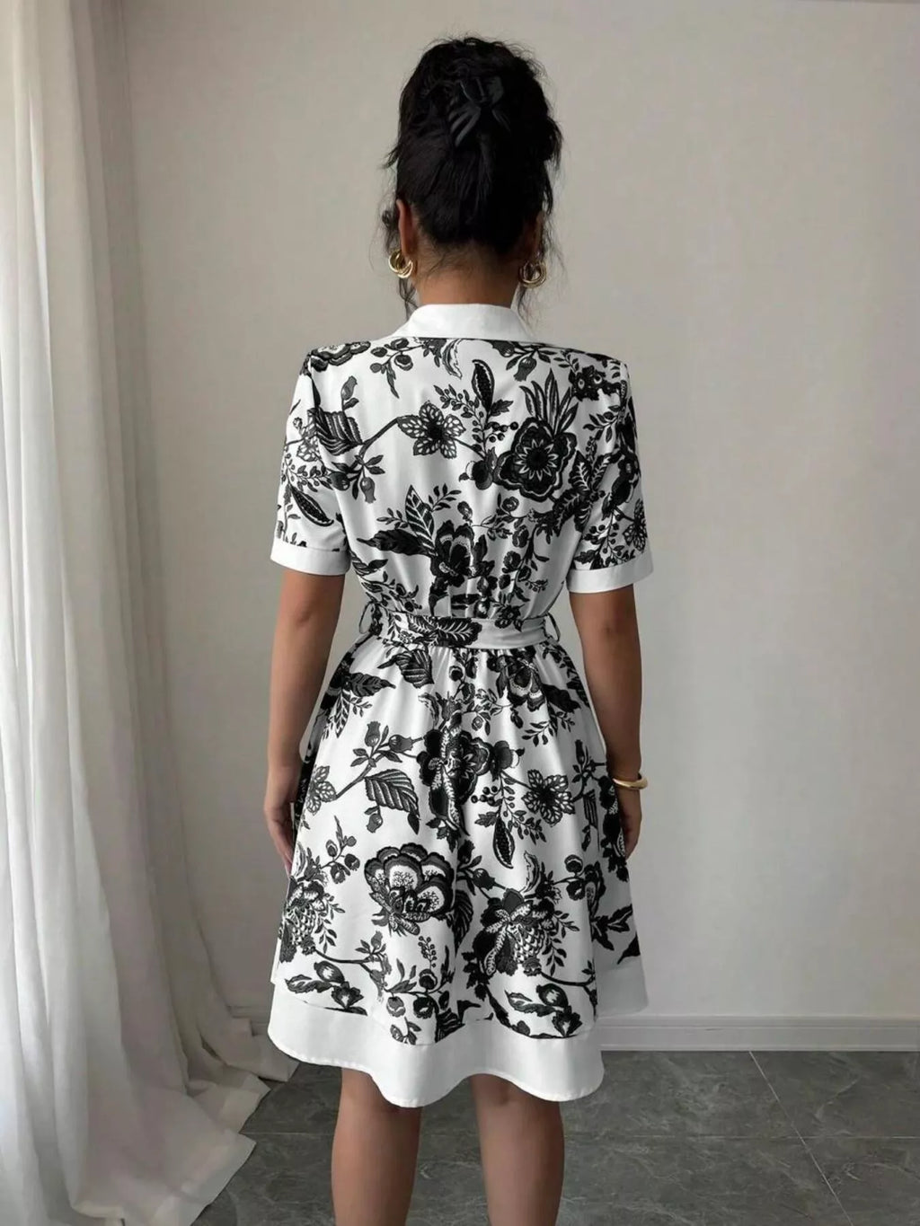 Button - Front Shirt Dress - The Nicole - Tayan Dress Co.