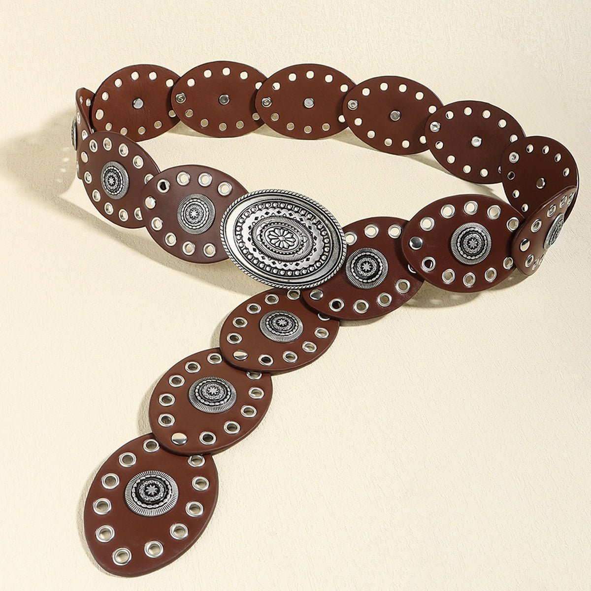 Oval Buckle PU Leather Belt - TNT Dress Co.