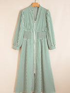 V Neck Midi Dress - The Nicole - Tayan Dress Co.