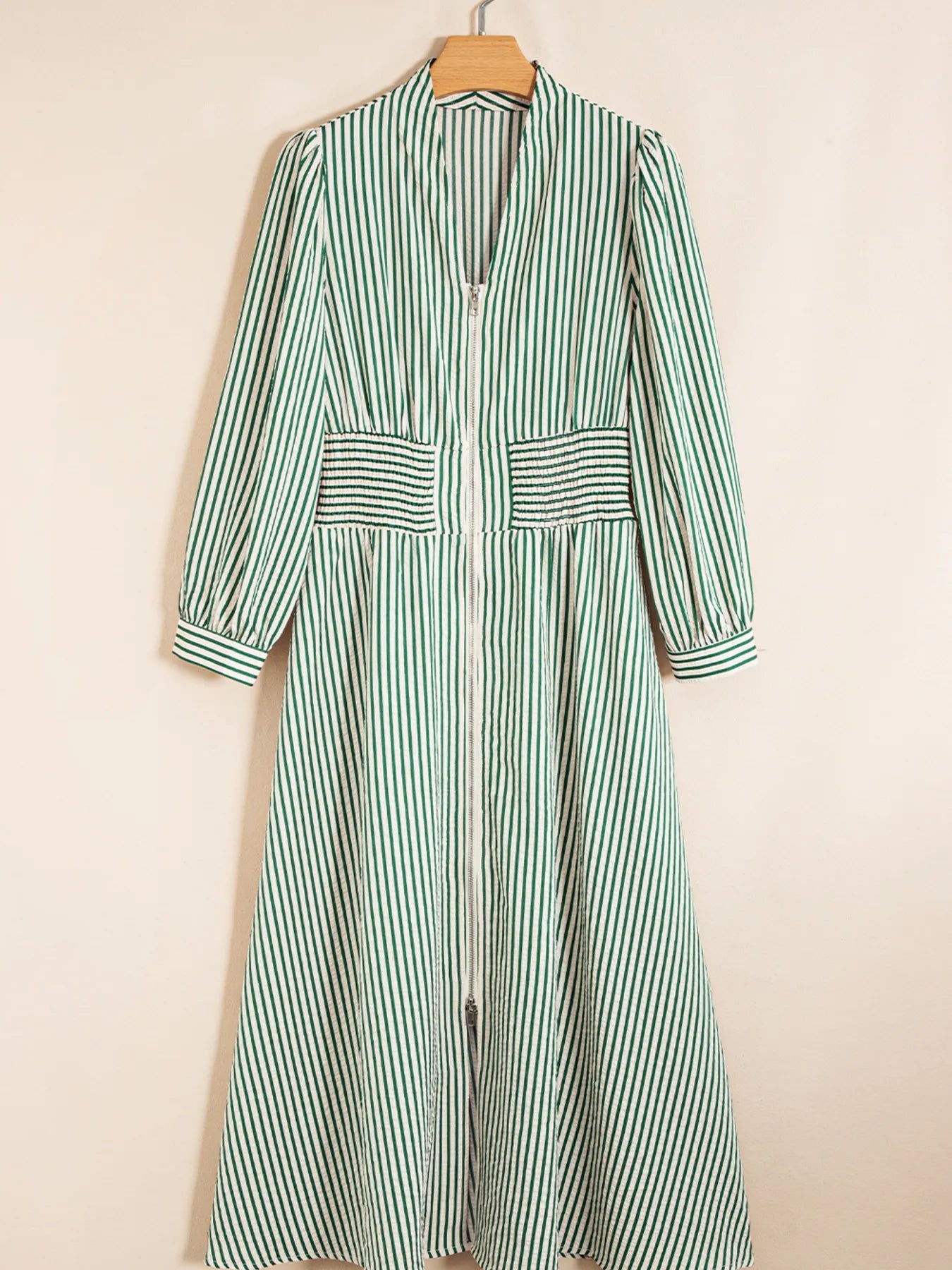 V Neck Midi Dress - The Nicole - Tayan Dress Co.