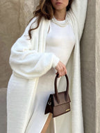 Round Neck Sleeveless Dress with Side Slit - TNT Dress Co.