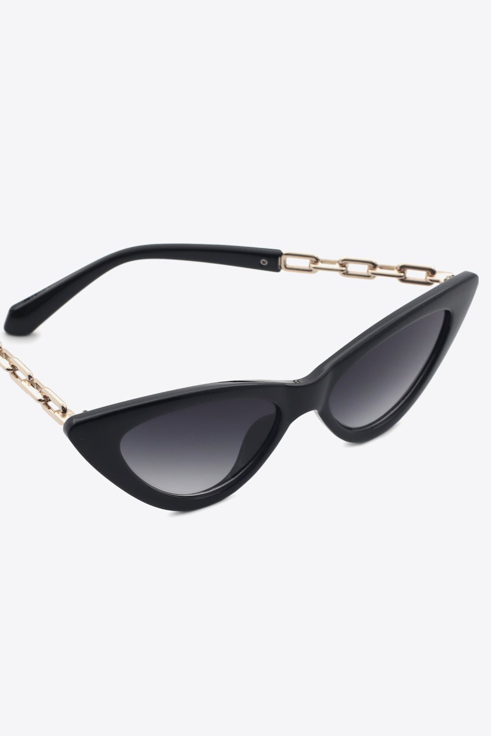 Chain Accent Cat - Eye Sunglasses - TNT Dress Co.