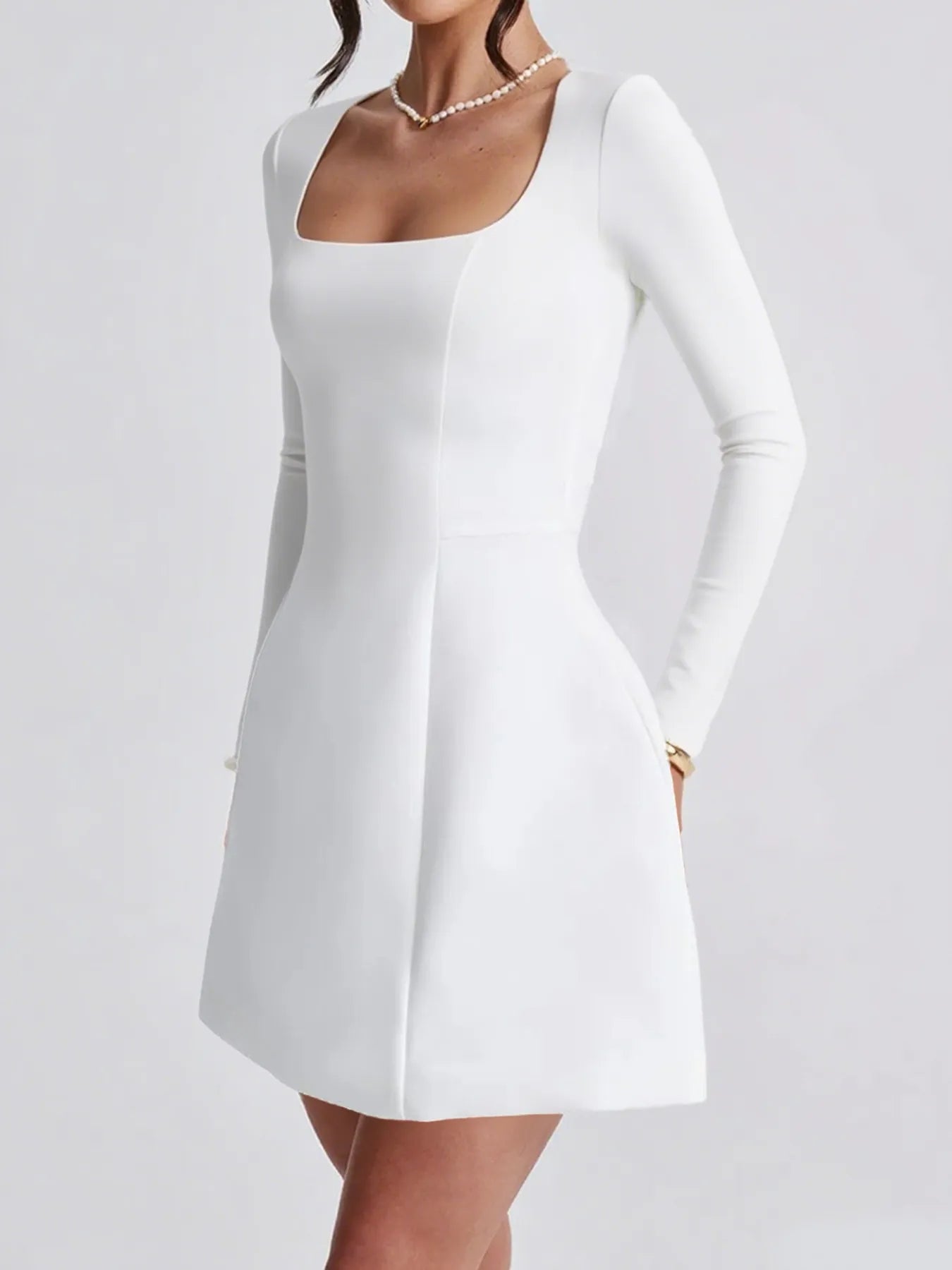 Long Sleeve Mini Dress - The Nicole - Tayan Dress Co.