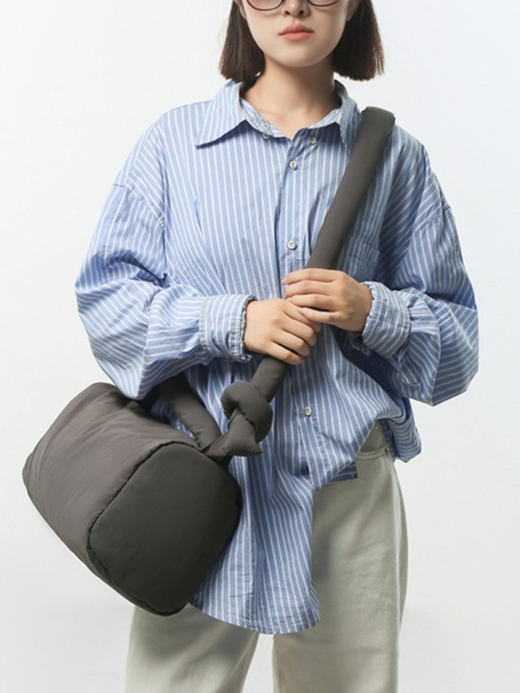 Puffy Nylon Medium Shoulder Bag - TNT Dress Co.