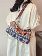 Adjustable Strap Shoulder Bag with Tassel Detail - TNT Dress Co.