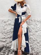 Maxi Shirt Dress - The Nicole - Tayan Dress Co.