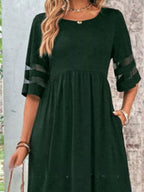 Half Sleeve Dress - The Nicole - Tayan Dress Co.