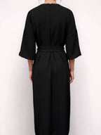 Round Neck Sleeve Dress - The Nicole - Tayan Dress Co.