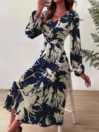 Long Sleeve Midi Dress - The Nicole - Tayan Dress Co.