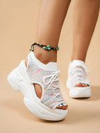 Platform Wedge Sandals - The Nicole - Tayan Dress Co.