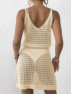Crochet Knit Cover Up Dress - The Nicole - Tayan Dress Co.