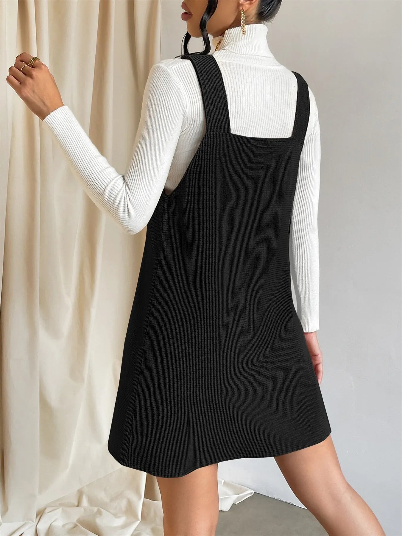 V - Neck Sleeveless Knit Dress - The Nicole - Tayan Dress Co.