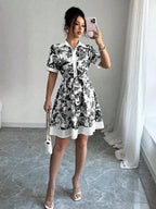 Button - Front Shirt Dress - The Nicole - Tayan Dress Co.