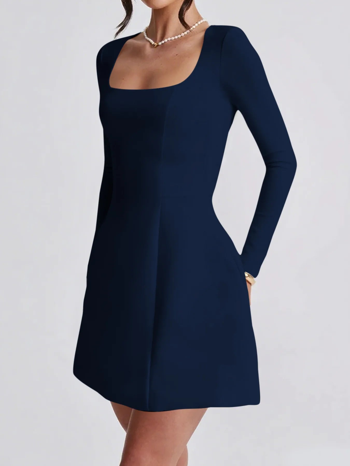 Long Sleeve Mini Dress - The Nicole - Tayan Dress Co.