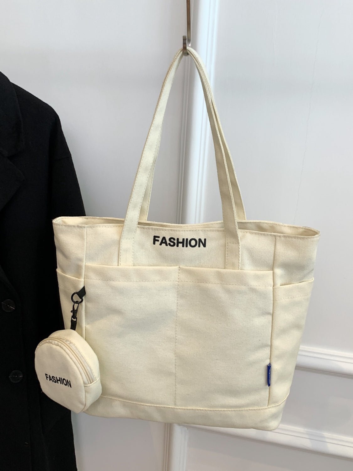 Canvas Tote Bag with Pouch - TNT Dress Co.
