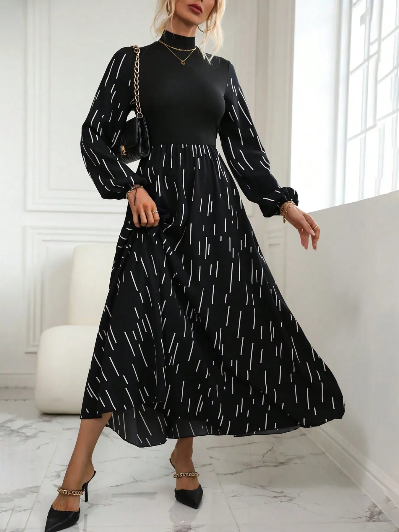 Long Sleeve Dress - The Nicole - Tayan Dress Co.