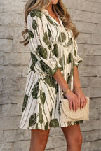 Tie Neck Sleeve Dress - The Nicole - Tayan Dress Co.