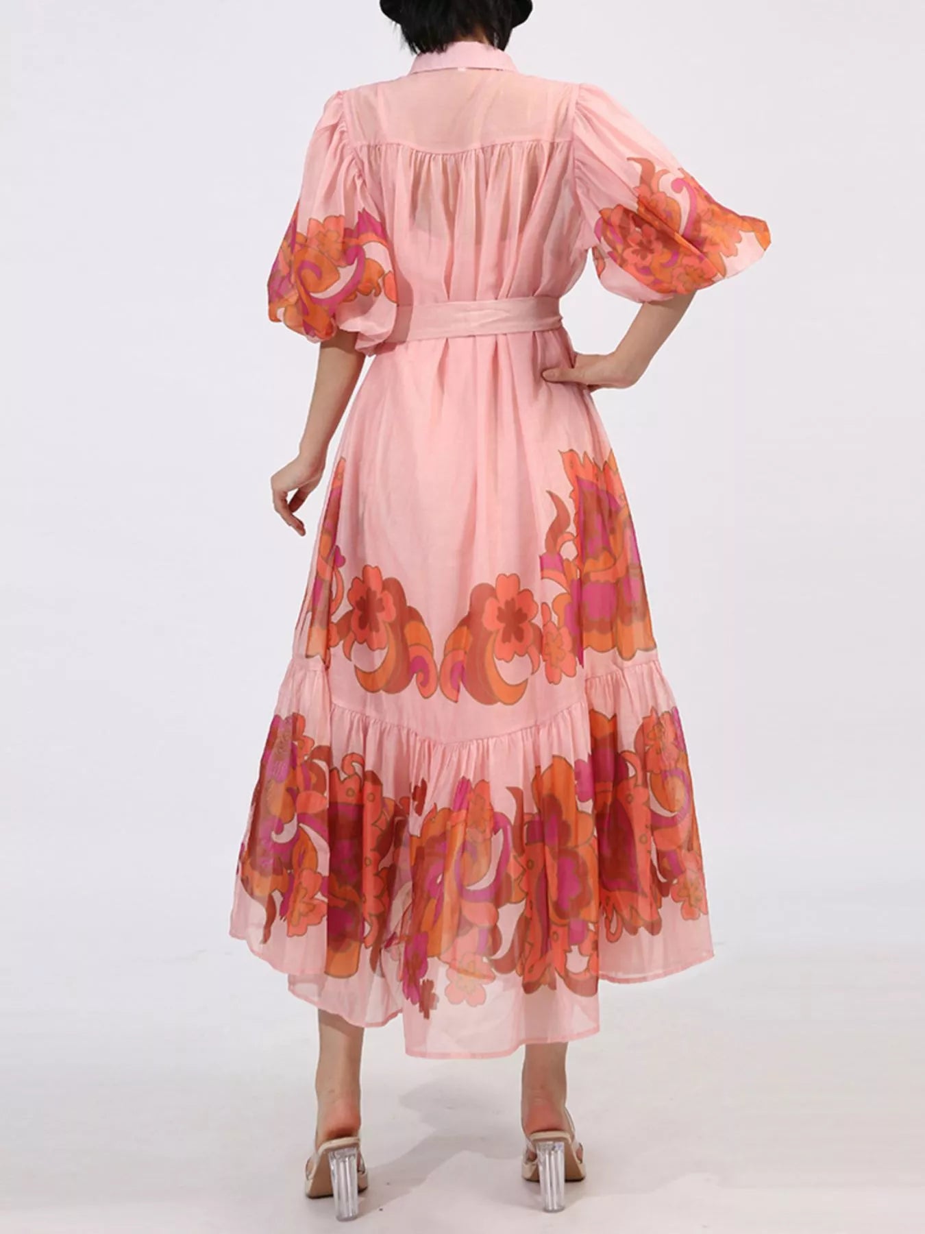 Mid Sleeve Dress - The Nicole - Tayan Dress Co.
