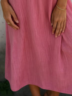 Short Sleeve Shirt Dress with Collar - The Nicole - Tayan Dress Co.
