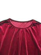 Velvet Long Sleeve Dress