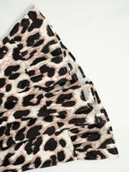Leopard Print Long Sleeve Dress - The Nicole - Tayan Dress Co.