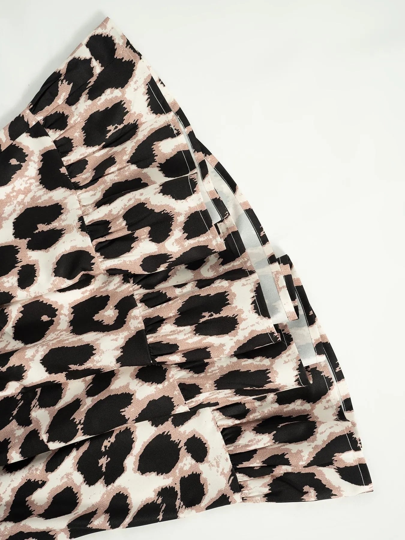 Leopard Print Long Sleeve Dress - The Nicole - Tayan Dress Co.
